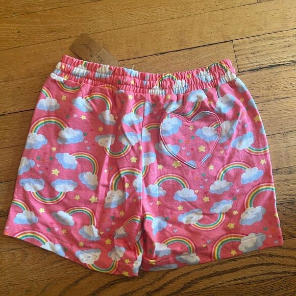 Pink Rainbow Cloud Shorts - Picture 3 of 3